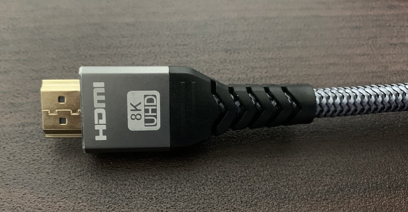 LVFANの8K60Hz 4K144Hz対応HDMI2.1ケーブルの端子金メッキ加工