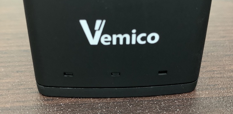 GoPro9、GoPro10で使えるVemicoのバッテリーと充電器（充電器前面LED）