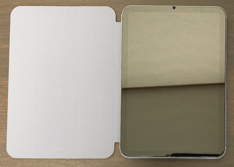 ZtotopのiPad mini6用カバーをiPad mini6本体に装着