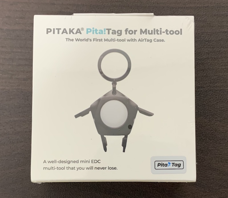 PITAKA「Pita Tag for Multi-tool」のパッケージ表側