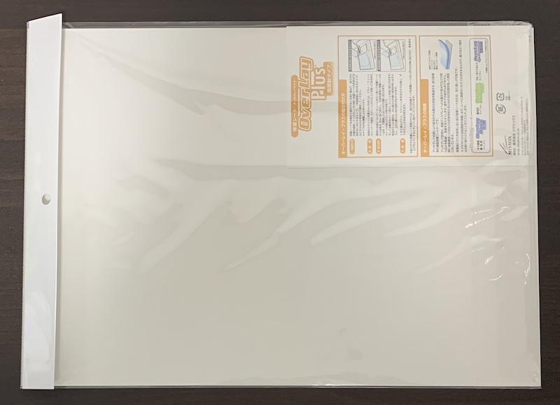 LG モバイルモニター「gram +view」用のミヤビックス 液晶保護フィルム(16MQ70)のパッケージ裏側