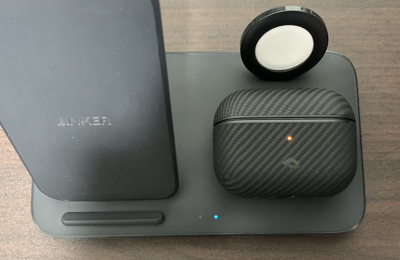 PITAKA「MagEZ Case for AirPods Pro2」をワイヤレス充電