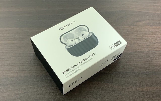 PITAKAの AirPods Pro2 用ケースカバー「MagEZ Case for AirPods Pro2」をレビュー いわっちろぐ