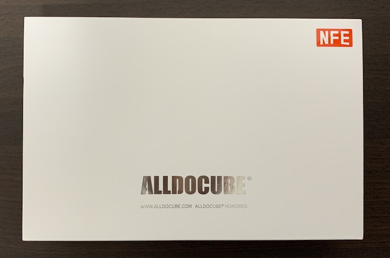 ALLDOCUBEの8.4インチタブレット「iPlay50ｍini Pro NFE」のパッケージ