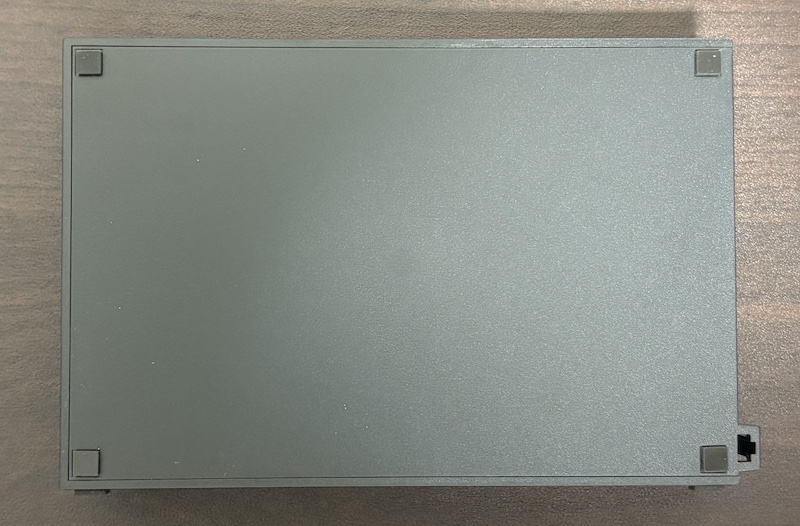 バッファロー (Seagate製ドライブ内蔵) の6TB外付けHDD「HD-SGDA6U3-B」の外観