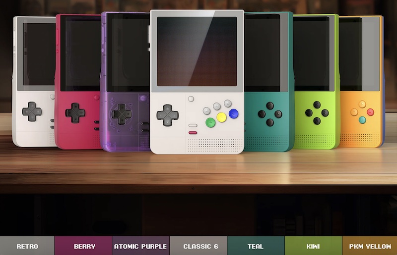 RetroidPocket Classic 6gb+128gb PKMカラー Android搭載の縦型携帯ゲーム機「Retroid Pocket Classic」の