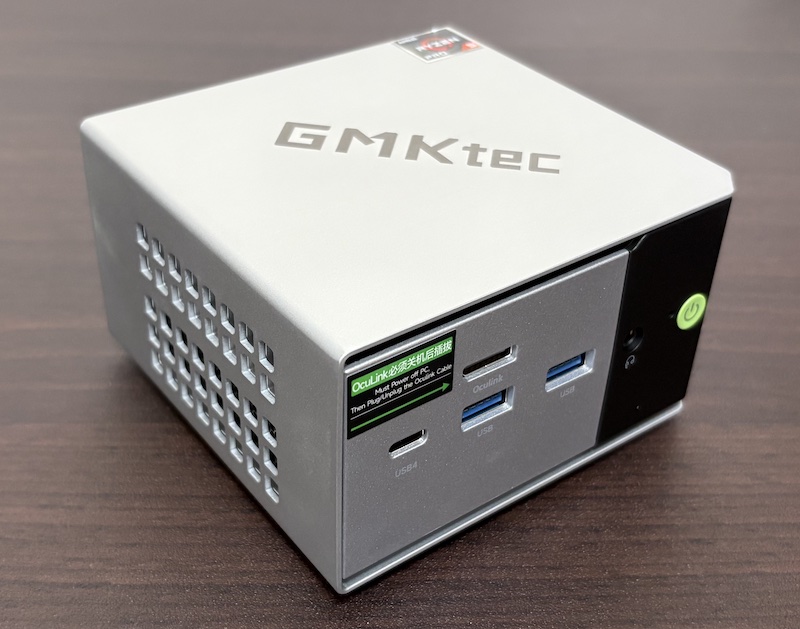 GMKtecのミニPC「M8」の外観