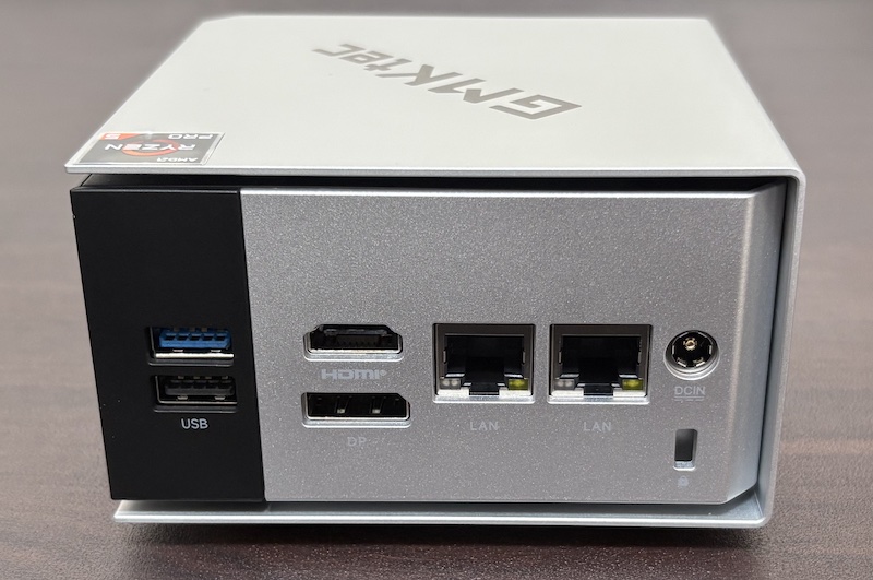 GMKtecのミニPC「M8」の外観