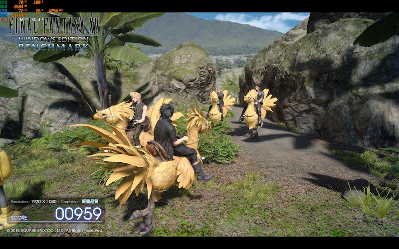 GMKtecのミニPC「M8」Ryzen 5 PRO 6650Hのゲーム性能計測（ファイナルファンタジー XVベンチマーク）