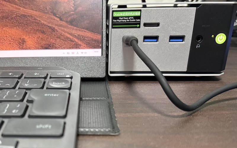 GMKtecのミニPC「M8」はUSB-Cでの給電が可能