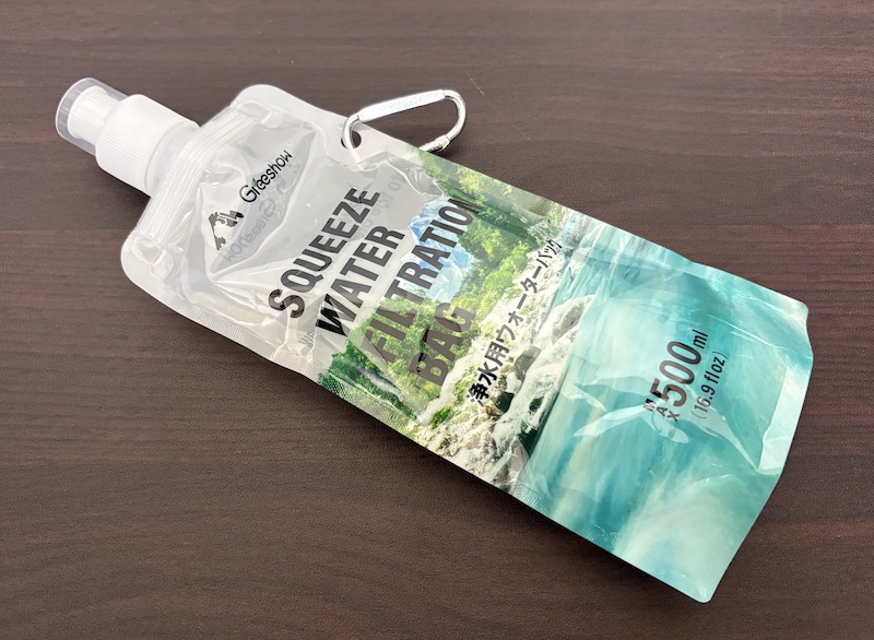 Greeshow 携帯用浄水器「GS-289」の使い方