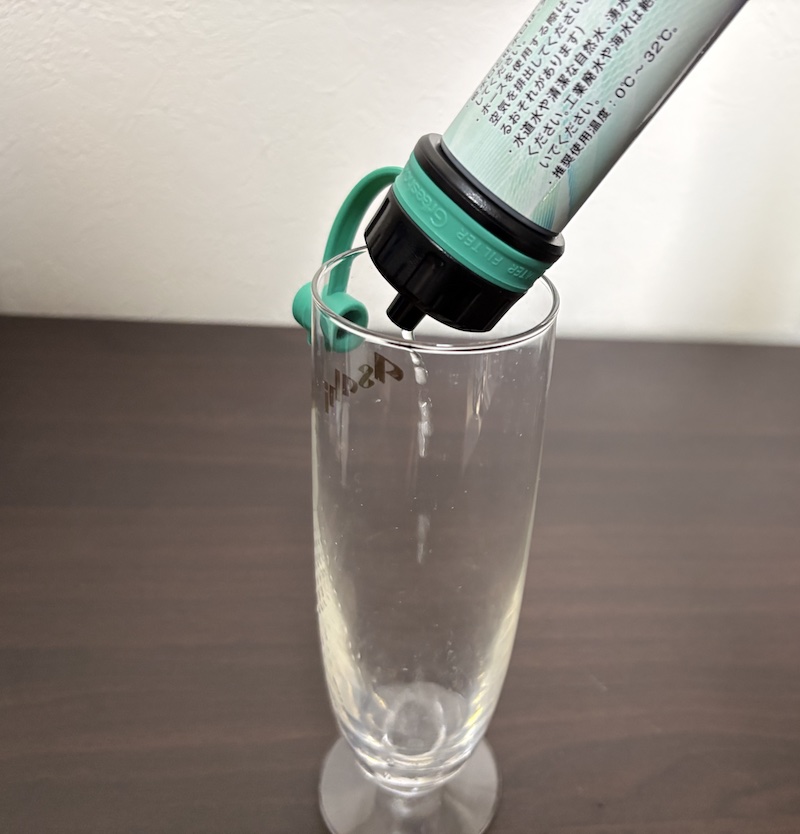 Greeshow 携帯用浄水器「GS-289」の使い方