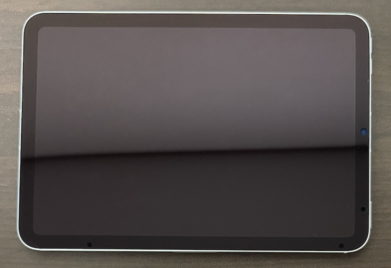 iPad mini(A17 Pro)用 PDA工房の黒影（AR低反射光沢）画面フィルム