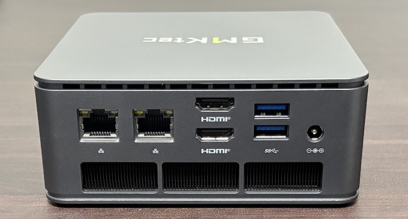 GMKtecのミニPC「G11」の外観