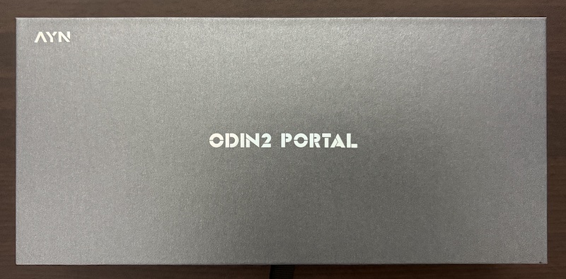 Android搭載の携帯ゲーム機 AYN「Odin2 Portal」のパッケージ