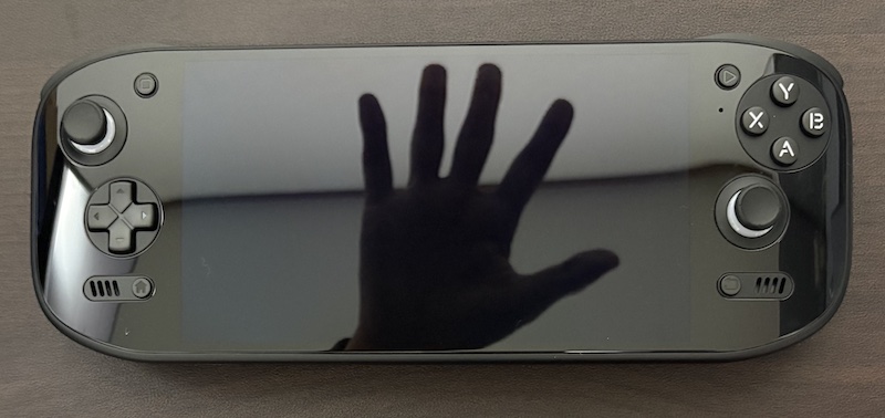 AYN「Odin2 Portal」用 ミヤビックスの超低反射/高透過画面フィルムの貼り方