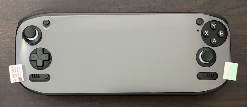 AYN「Odin2 Portal」用 ミヤビックスの超低反射/高透過画面フィルムの貼り方